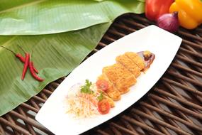exotic tasty cuisine