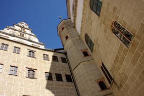 historical Castle Neuburg On The Danube