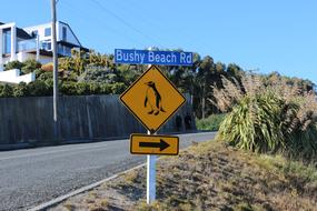 yellow fence signs view