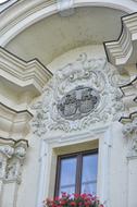 Coat Of Arms Window Leaves Jacek