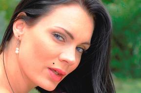 Woman Face Portrait Blue eyes