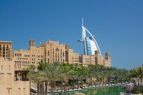 Dubai city big Architecture