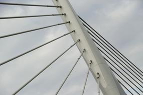 Bridge white Steel Architecture