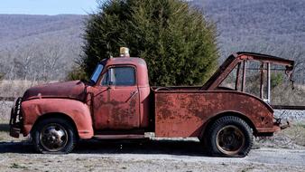 Wrecker Tow Truck Antique