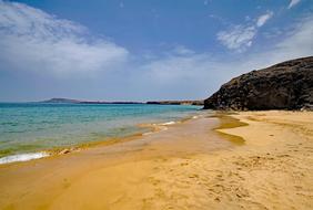 beach wet sand