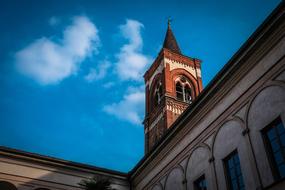 Architecture Building Blue white sky