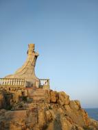 Beach Mazu sculpture