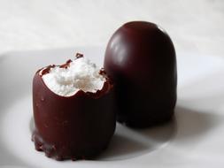 Chocolate sugar dessert