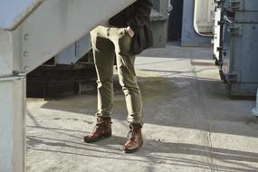 Outdoor footwear person