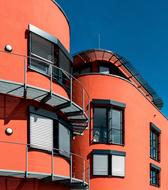 Physicians House Facade red