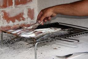 grilled salted fish