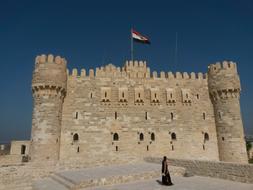 big flag castle