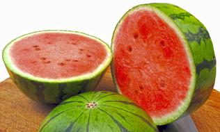 Tasty juicy watermelon