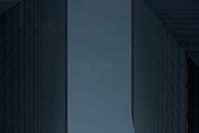 dark grey and blue Architecture Building