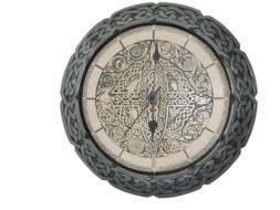 drawn celtic clock