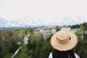 Girl Hat city