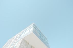 white blue Architecture Building