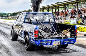 car with bodywork in the back