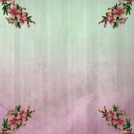 background scrapbooking paper with flowers