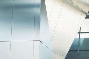 Architecture white concrete building