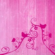 background scrapbooking paper pink ornament