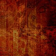 background scrapbooking paper red old