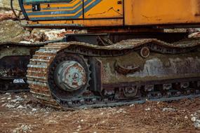 Caterpillar Excavator Construction