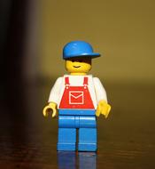 Omino Lego Man plastic toy
