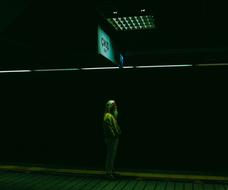 Dark People standing