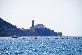 landscape of The City Of Piran Seaside