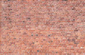 old red Brick Wall Background