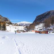 Snow Ski Piedmont Alps