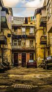 beautiful street courtyard