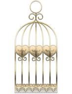 cage metal gold as an illustration