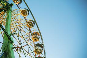 Ferris Wheel in Amusement Park