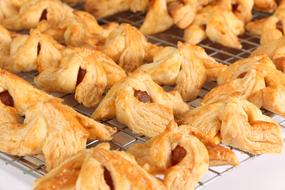 delicious crispy pastries are sweet