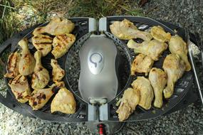 Healthy grilled meat dish