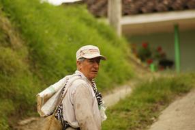 old man on Field