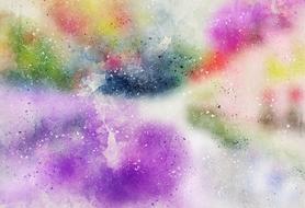 abstract watercolor as a background art