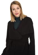 charming Model Girl black dress
