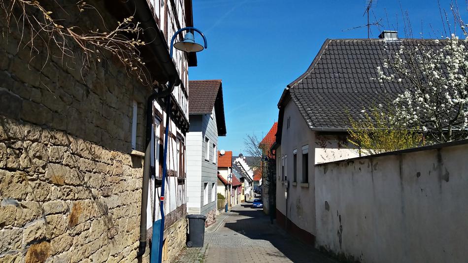 Townhouses Street Alley