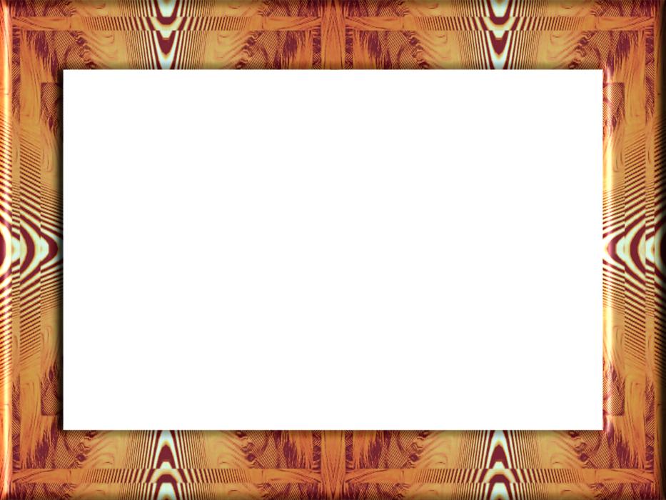 wooden patterned photo frame