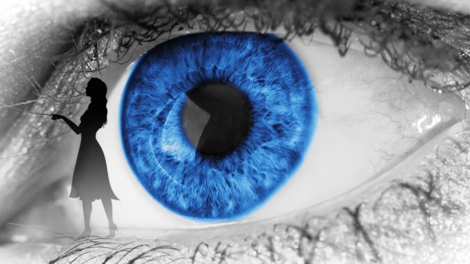 %C5%93il look woman iris view