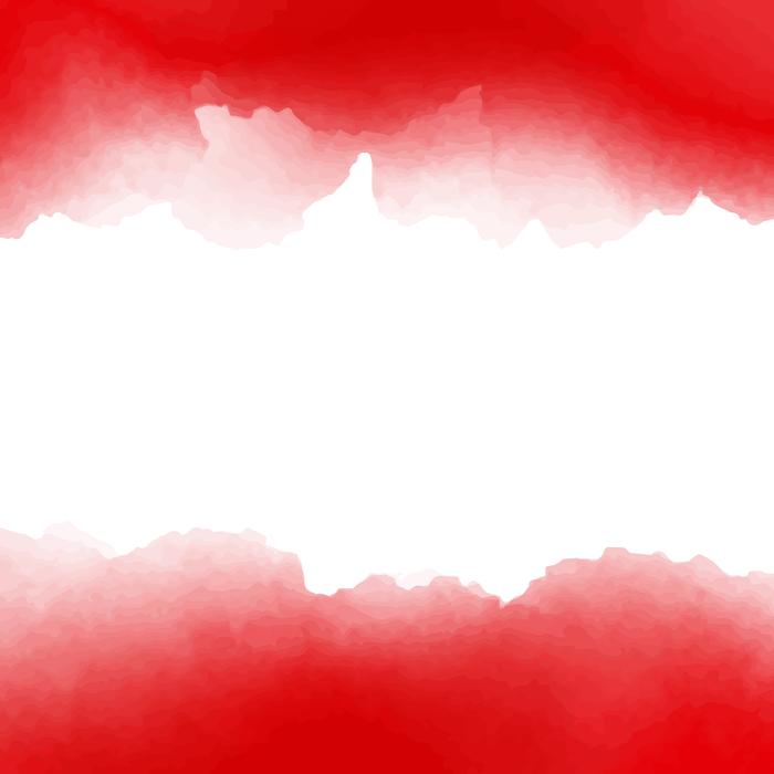 watercolor abstract background red white