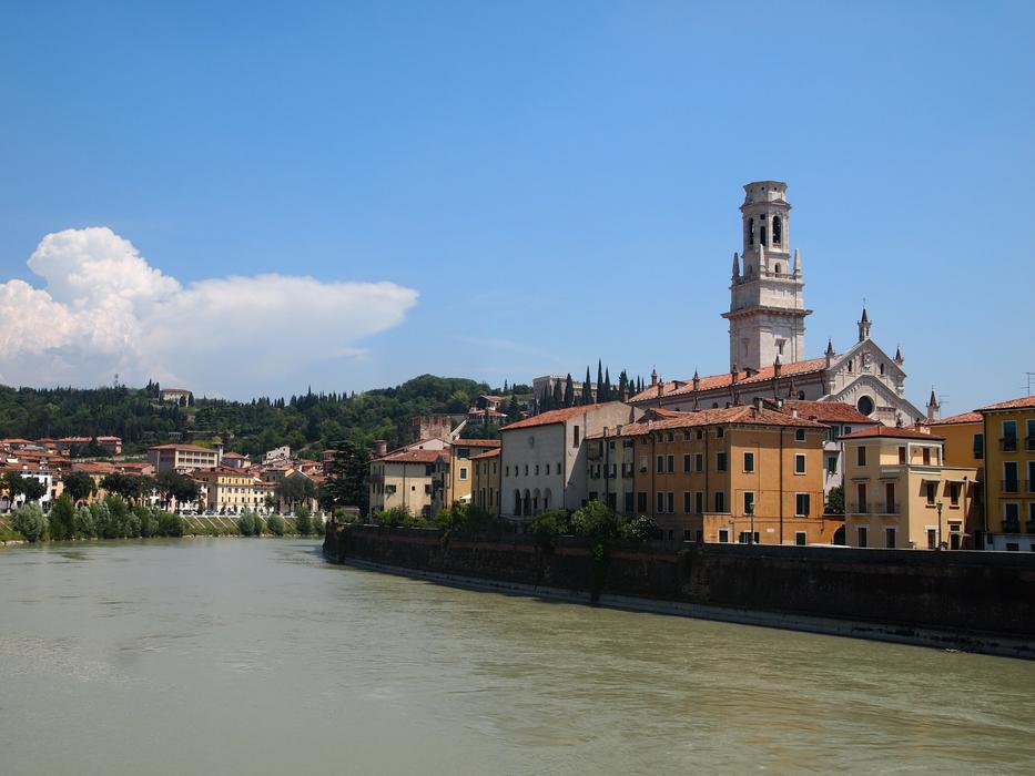 beautiful landscape in Italy