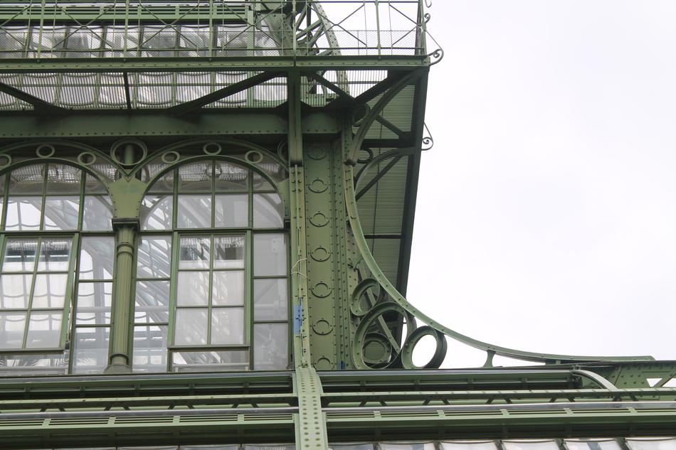 Building Green metal Glass