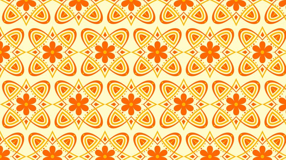 background floral forms