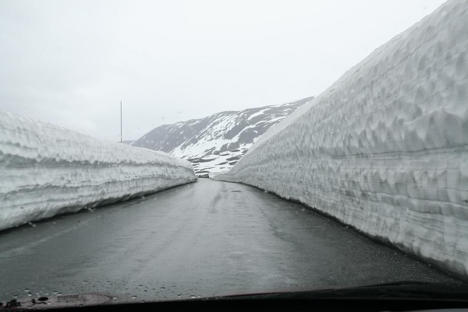 Road Snow Mountain