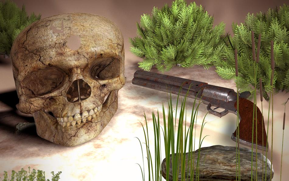 desert skull weapon