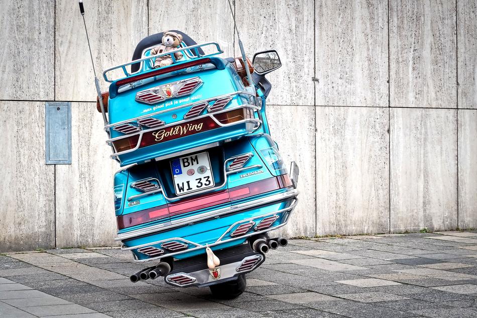 Motorcycle Two Wheeled Vehicle